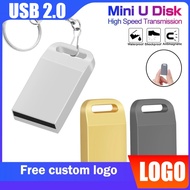 Mini USB 2.0 Flash Drive 4GB 8GB Metal Mini Pen Drive 16GB Waterproof Memory Stick 32GB Thumb Drive 