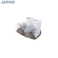 【DIRECT  FROM  JAPAN】
Adorable Attipas Baby Shoes AK04 New Corsage in Gray - Perfect Fit Sizes 11.0c