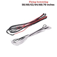 【Hot item】 58/60/62/66/68/70 Inches String Length 12 Shares Bowstring Accessory For Straight Hunting