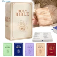 EXPEN Bible Throw Pillow, Plush Toy Realistic Looking Bible Pillow, Children Gift Sofa Cushion Home 