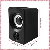 (ERNG) Surround Computer Speakers with Stereo USB Wired Powered Multimedia Speaker for PC/Laptops/Smart Phone