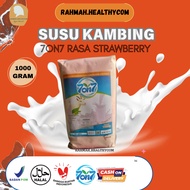 Goat Milk 7on7 Strawberry Flavor 1000gr BPOM Seven on Seven