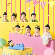 【100% Authentic】Amitofo Fo了U Give Me Five Series Blind Box Cute Action Figure Computer Phone Decor T