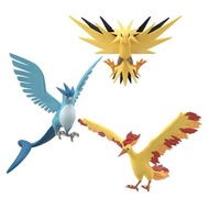 Pokemon World Scale MOLTRES & ZAPDOS & ARTICUNO 急凍鳥、閃電鳥、火焰鳥
Kanto Region 關都 寵物小精靈 比卡超 寶可夢 角色造型公仔 組立式
