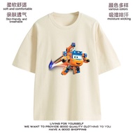 Sales Over 10,0000 2024 White Short-Sleeved t-Shirt Men Women Summer Pure Cotton Half-Sleeved Super 