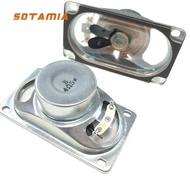 SOTAMIA 2Pcs 5090 LCD TV Speaker 4 Ohm 5W 8 Ohm 10W Transparent Waterproof Speaker Advertising Compu