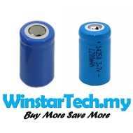 ER14250 Flap Top Button Top Head 3.7V 1200mah rechargeable lithium battery ER 14250