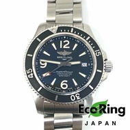 △ Breitling 百年靈 Superocean Stainless Steel Black Dial Automatic Watch 42mm 超級海洋系列不銹鋼黑色錶面自動腕錶潛水錶42mm A17366- 247005105