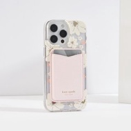 【kate spade】MagSafe 時尚卡套 櫻花粉