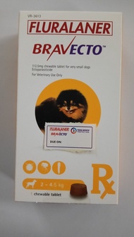 Bravecto Anti Tick and Flea for Dogs (with Sticker)