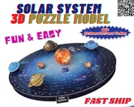 SOLAR SYSTEM 3D PUZZLE MODEL PROJEK MEMBINA MODEL SISTEM SURIA [READY STOCK]