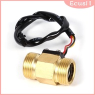 [Ecusi] G3/4"G1/2" Water Flow  Fluid  Switch Counter 1-30 L/min , 2-45 L/min Meter NEW