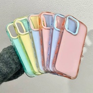 2 In 1 Colors Macaron Case - Softcase/ Case hp Compatible For Oppo A16K A16E A17 A17K A18 A38 A31 A3
