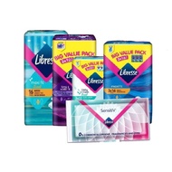 Libresse Pads &amp; Panty Liner PAD MAXI WING 24CM (3x16s) 24CM(3X20s) NIGHT WING 32cm (3X10s) SLIM LINER (2X32s) Day Night