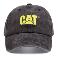 Topi lelaki Style Topi Retro Snapbcak Cap Topi CAT Denim Snapback Trucker Cap Topi Lelaki Kain Jeans