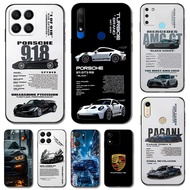 Case For honor X5 X7A X7B X8A X9A 4G 5G Phone Back Cover Super Cool Sports Car Pattern