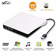 External Slim USB 3.0 DVD Drive DVD ± RW CD-RW Burner Player for PC Laptop Mac