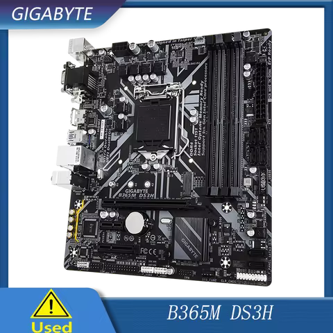 Gigabyte B365M DS3H Gaming Motherboard Supports 9th and 8th Gen Core Processors with B365 Chipset LG