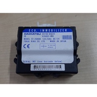 ORIGINAL NEW 89780-B0030 TOYOTA AVANZA F601 F602 / RUSH F700 IMMOBILISER ECU. PART BARU.