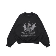 DIRTYBUSINES - CREWNECK BASIC LOGO BOXY CUT GYRATE
