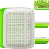 Seed Sprouter Tray W/ Cover Double Layer Sprouting Tray