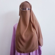 niqab aritachi no1 / niqab aritachi murah / niqab 2layer / niqab exclusive