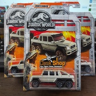 Diecast MATCHBOX MERCEDES BENZ G63 AMG 6X6 JURASSIC WORLD
