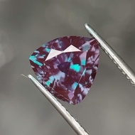 4.58 Ctw Lab Grown Alexandrite Color Change (Czochralski) Trillion Cut 10 (mm)