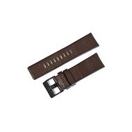 [Import King Original] Watch Parts Diesel Compatible with Outside Belt Cowhide Men's Watch Band Watch Brown PVD26mm