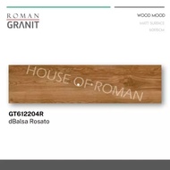 Roman Granit 15x60 dBalsa Rosato / Lantai Granit Motif Kayu Kemerahan