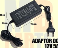 Baru Adaptor 12 Volt 5 Amper Murni Untuk Pompa Dc