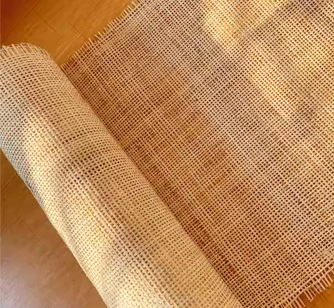 55/60/65/70cm Width Rattan Roll, Natural Caning Material, Rattan Cane Webbing Roll, Rattan fabric, R