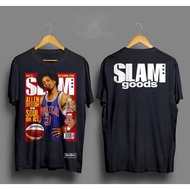 【High quality】 2023Oversized Elite shirt SLAM GOODS Inspired T-shirt Allen Iverson OG