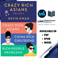 Crazy Rich Asians Trilogy - Kevin Kwan | #1 Crazy Rich Asians | #2 China Rich Girlfriend | #3 Rich P