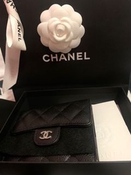 Chanel Classic Small Flap Wallet *Calfskin &amp; silver tone*