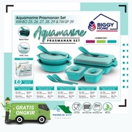 ✔ Prasmanan Aquamarine Set KWBO + 4 Sendok