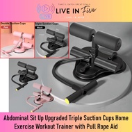 Portable Abdominal Abs Training Sit-Up Bar Home Exercise Workout Trainer Fitness abs with Assisted P