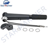6B4-42111-00-4D Throttle Handle Steering Assy With Cab For Yamaha Outboard Motor 2T 9.9HP 15HP 6B3 6