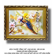 Decorative Painting - Perfect Marriage 70 - Minh Hien Painting (WOODEN FRAME - 40 x 50 cm)