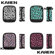 KAREN1 Luggage Handle Cover, Soft Anti-slip Stroller Armrest Cover, Multifunctional Replacement Felt