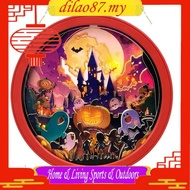 [dilao87] Refrigerator Magnets Vintage Halloween Garage Magnet for Planners Kitchen Festival Home B