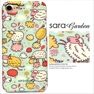 【Sara Garden】客製化 手機殼 蘋果 iPhone6 iphone6S i6 i6s 手繪 綿羊 保護殼 硬殼