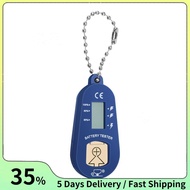 Button Battery Tester, Keychain Pocket Portable and  Battery Tester to Check Remaining Battery Power