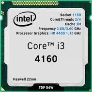 CPU Intel Core i3-4160 Socket 1150 Tốc độ 3.60GHz