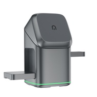 สถานีชาร์จ 3 ใน 1 iPhone Mag-Safe Charger แท่นชาร์จไร้สายแบบหมุนได้สําหรับ iPhone 12~16 Series iWatc