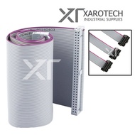 IDC CABLE 10/20/30/40/50/64 FEMALE-TO-FEMALE WIRE RIBBON CABLE 2.54MM PITCH WIRE IDC10 IDC20 IDC40 I