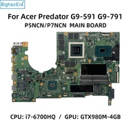 Acer/Acer G9-591 G9-791 Motherboard GT970/980 P5NCN/P7NCN NBQ0211001