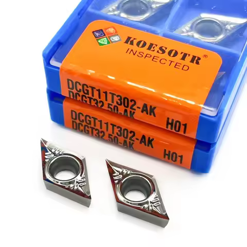 DCGT11T302 DCGT11T304 DCGT11T308 AK H01 100% original aluminum blade lathe tool cutting tool carbide