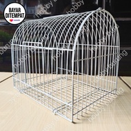 kandang mini untulan travel untuk bawa burung kenari lovebird cucak ijo kacer pleci kolibri landak m