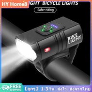 [ส่งเร็ว] T6 LEDไฟจักรยาน10W 800LM 6โหมดUSBแบบชาร์จMTBชุดไฟหน้ารถจักรยาน